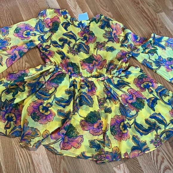 MISA Los Angeles “Kaia” Dress in Grand Canary Mix - Boho Chic Mini Size XL NWT - Picture 13 of 16